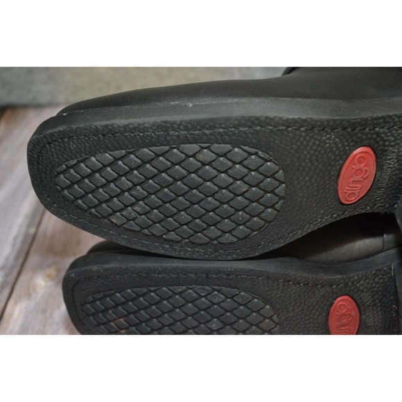 Dingo Boots Womens 10 Dean Black Leather Harness Motorcycle Mid Calf DI07370 - Picture 14 of 16